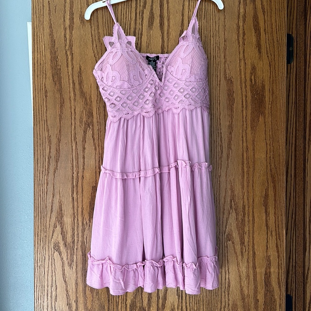 Pink dress